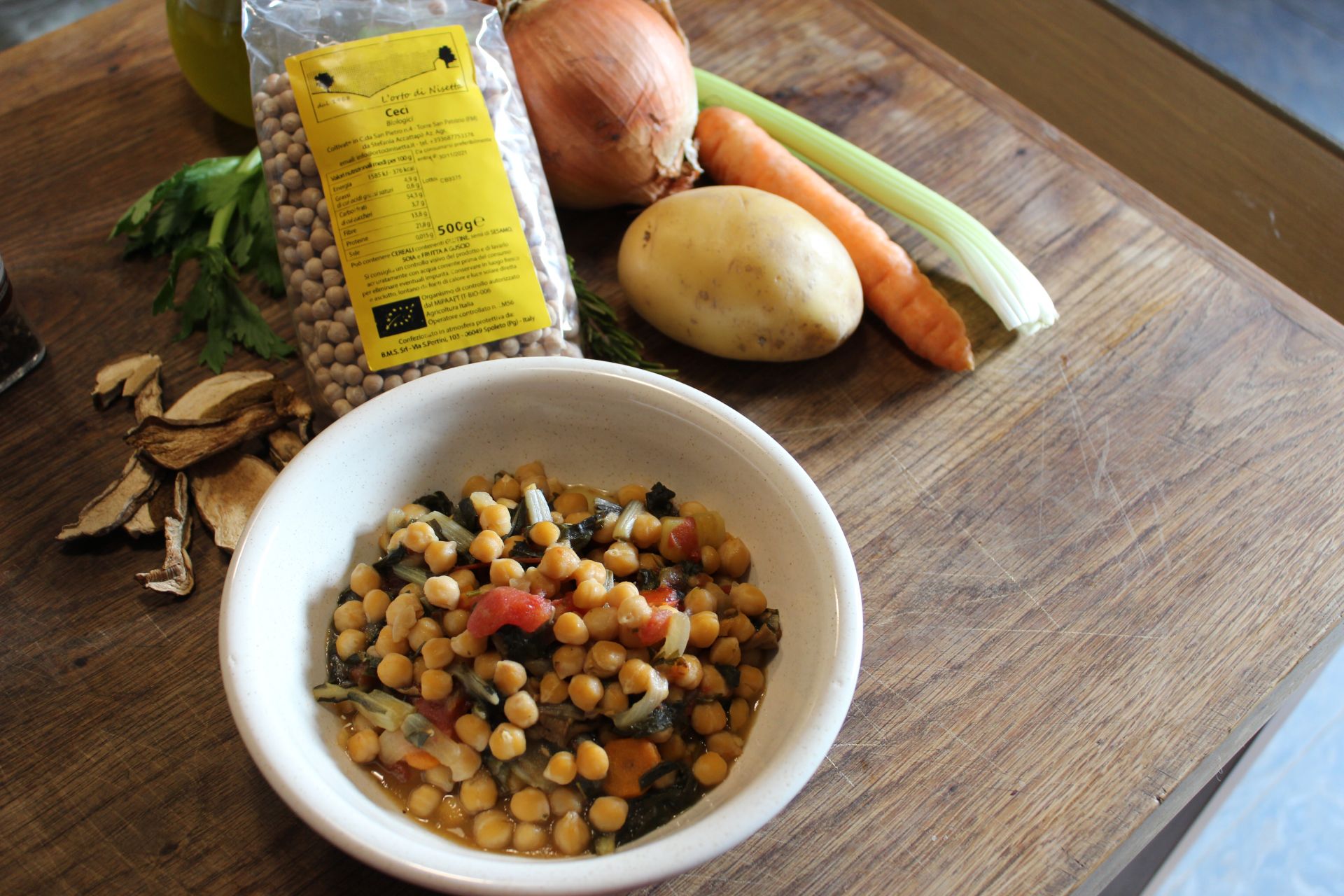 Immagine per ricetta Ceci in zimino