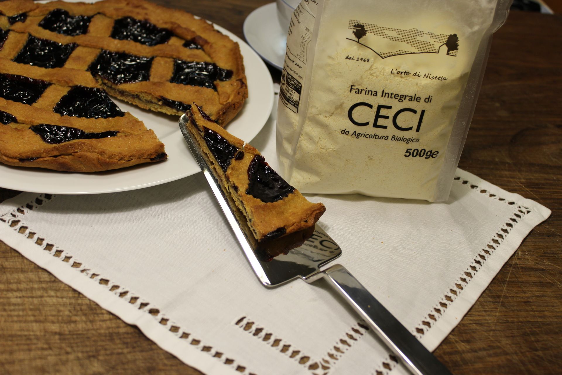 Immagine per ricetta Crostata con farina di ceci
