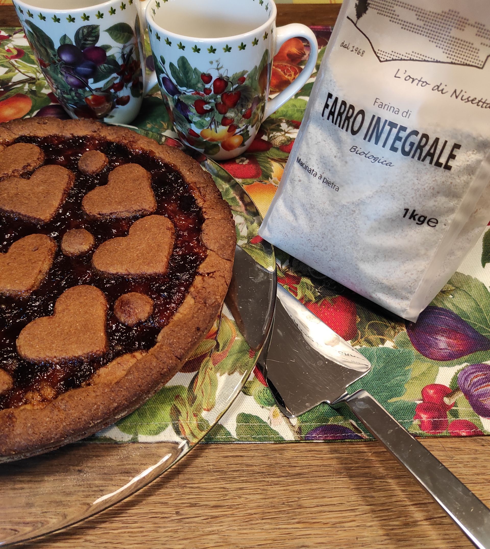 Immagine per ricetta Crostata con farina di farro