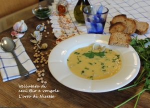 Immagine per ricetta Vellutata di ceci e vongole