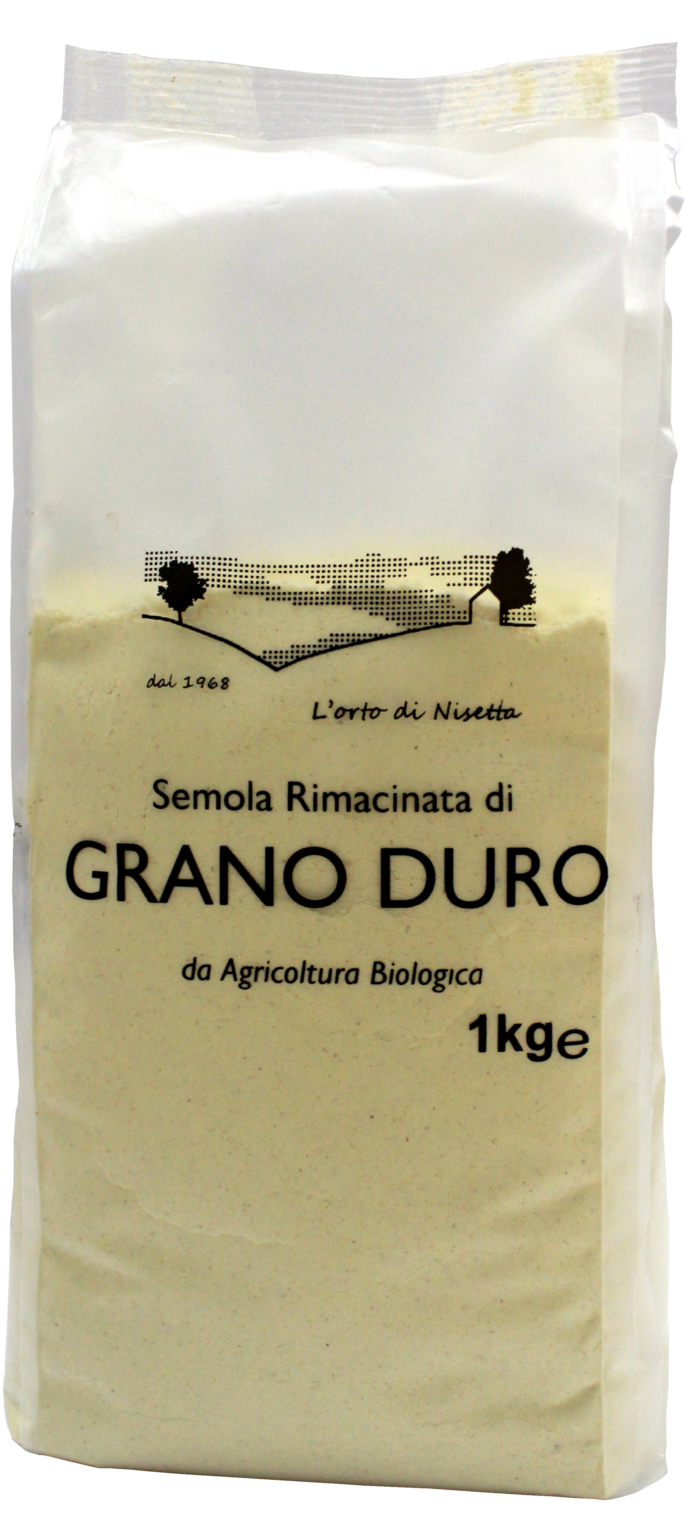 Farina di grano duro biologico L'Orto di Nisetta